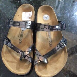 Birkenstock Black Sandals Mayari size 38 New (See Description)